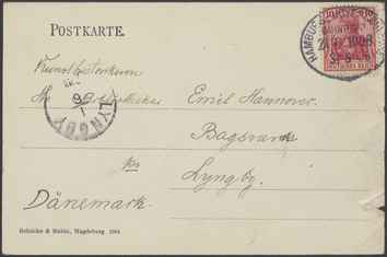 Kasse 87. EH 0181 J Rohde til E Hannover 1905-05-31 1