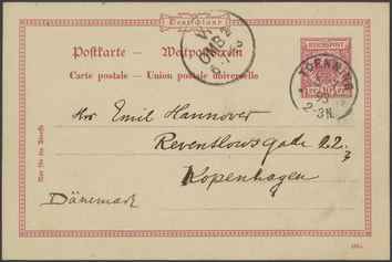 Kasse 86. EH 0222 J. Rohde til E. Hannover 1893-07-05 1