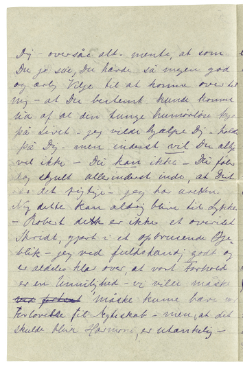 Marie Triepcke til Rob. Hirschsprung, 14.6.1888, s. 6