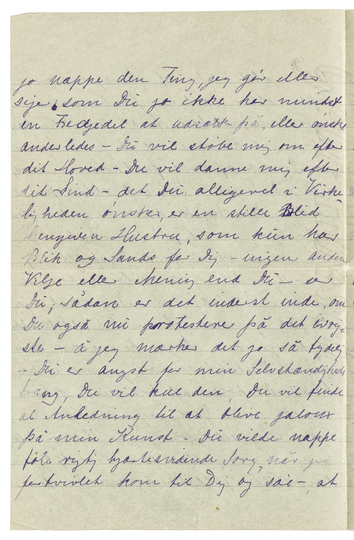 Marie Triepcke til Rob. Hirschsprung, 14.6.1888, s. 3