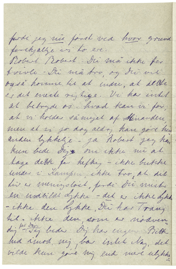 Marie Triepcke til Rob. Hirschsprung, 14.6.1888, s. 8