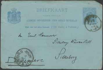 Kasse 86. EH 0179 J. Rohde til E. Hannover 1892-07-14 1