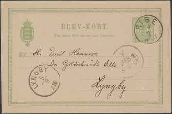 Kasse 86. EH 0131 J. Rohde til E. Hannover 1891-09-04 1