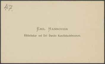 Kasse 146. EH 0136 E Hannover til J Rohde 1895-06-08 1