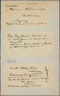 Kasse 70. EH 0017 E. Hannover udateret note knyttet til korrespondance sept. 1895
