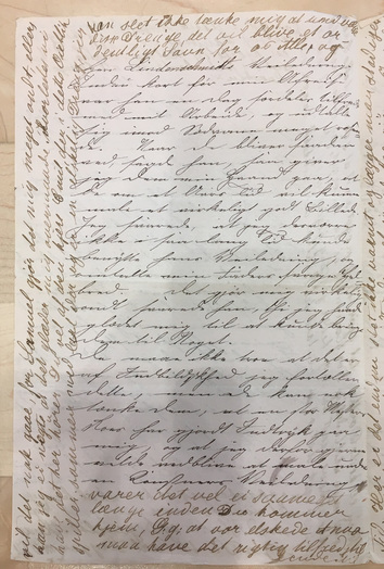 1870, 13.3., BW til Dorothea Melchior Page 2