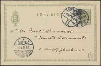 Kasse 76. EH 0456 P.S. Krøyer til E. Hannover 1909-06-12 1
