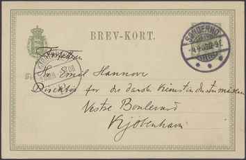 Kasse 87. EH 0285 J Rohde til E Hannover 1908-09-03 1