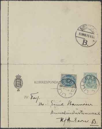Kasse 66. EH 0155 L. Find til E. Hannover 1901-4-19 1